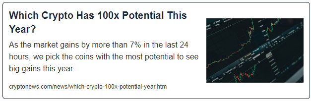 Which Crypto Has 100x Potential This Year