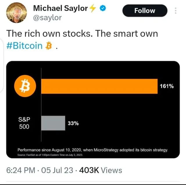The rich own stocks meme