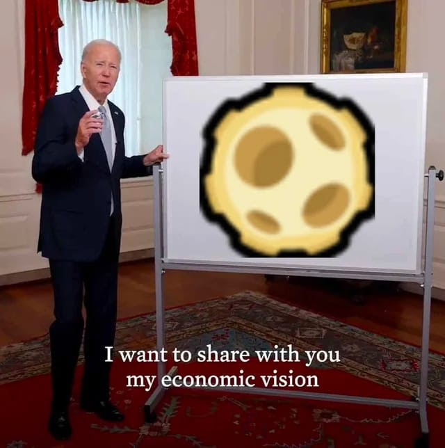 I want to share with you my econimic vision meme
