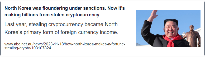 North Korea was floundering under sanctions. Now it's making billions from stolen cryptocurrency
