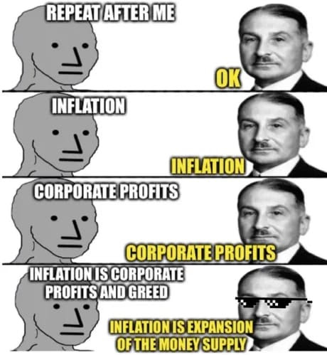 Corporate Profits Inflation Meme